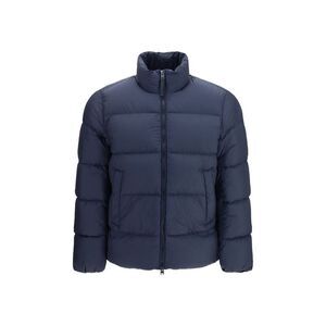 Woolrich Blue Goose Down Full-Length Men's Jacket